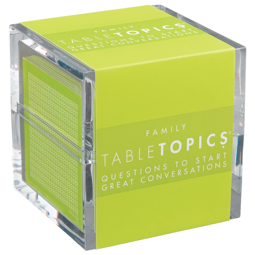 TableTopics Family Conversation Starter Set